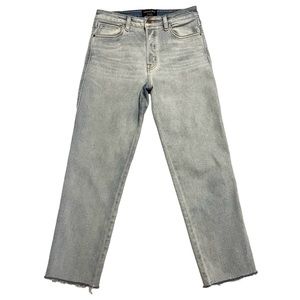 Sanctuary Alt Tapered High Rise Button Fly Jeans Light Wash Size 27/4